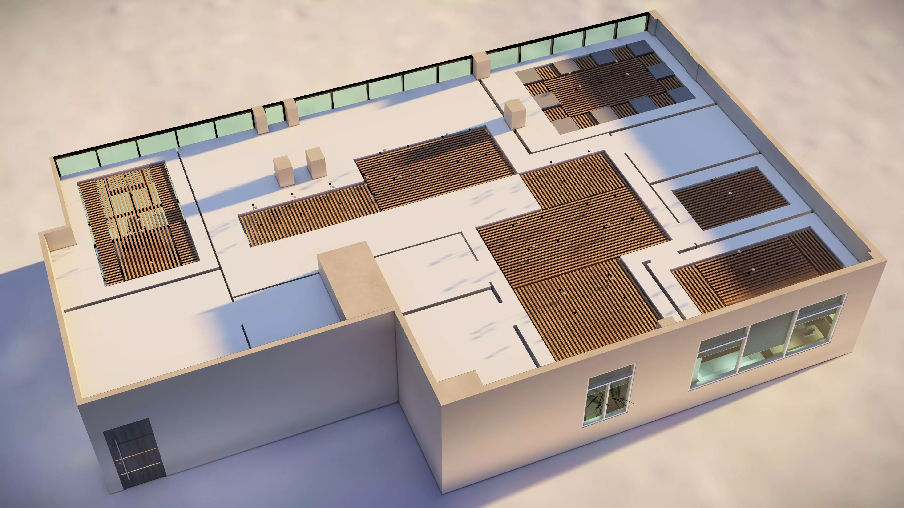 Office interior 3D model_18