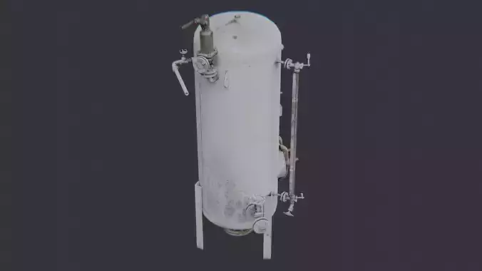 Grey Water Heater Cylinder with Inlet Pipes