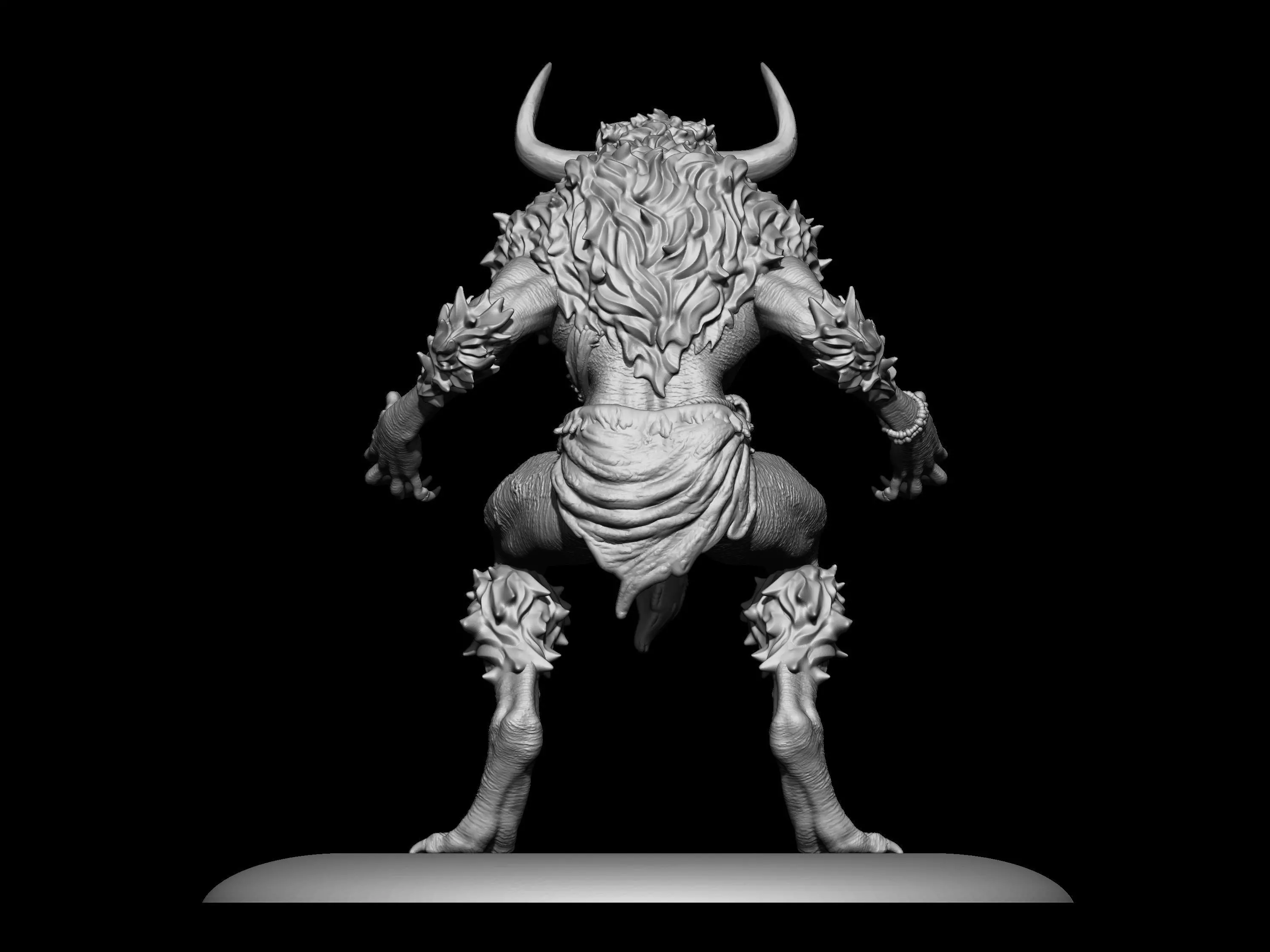 Wendigo 3D print model_3