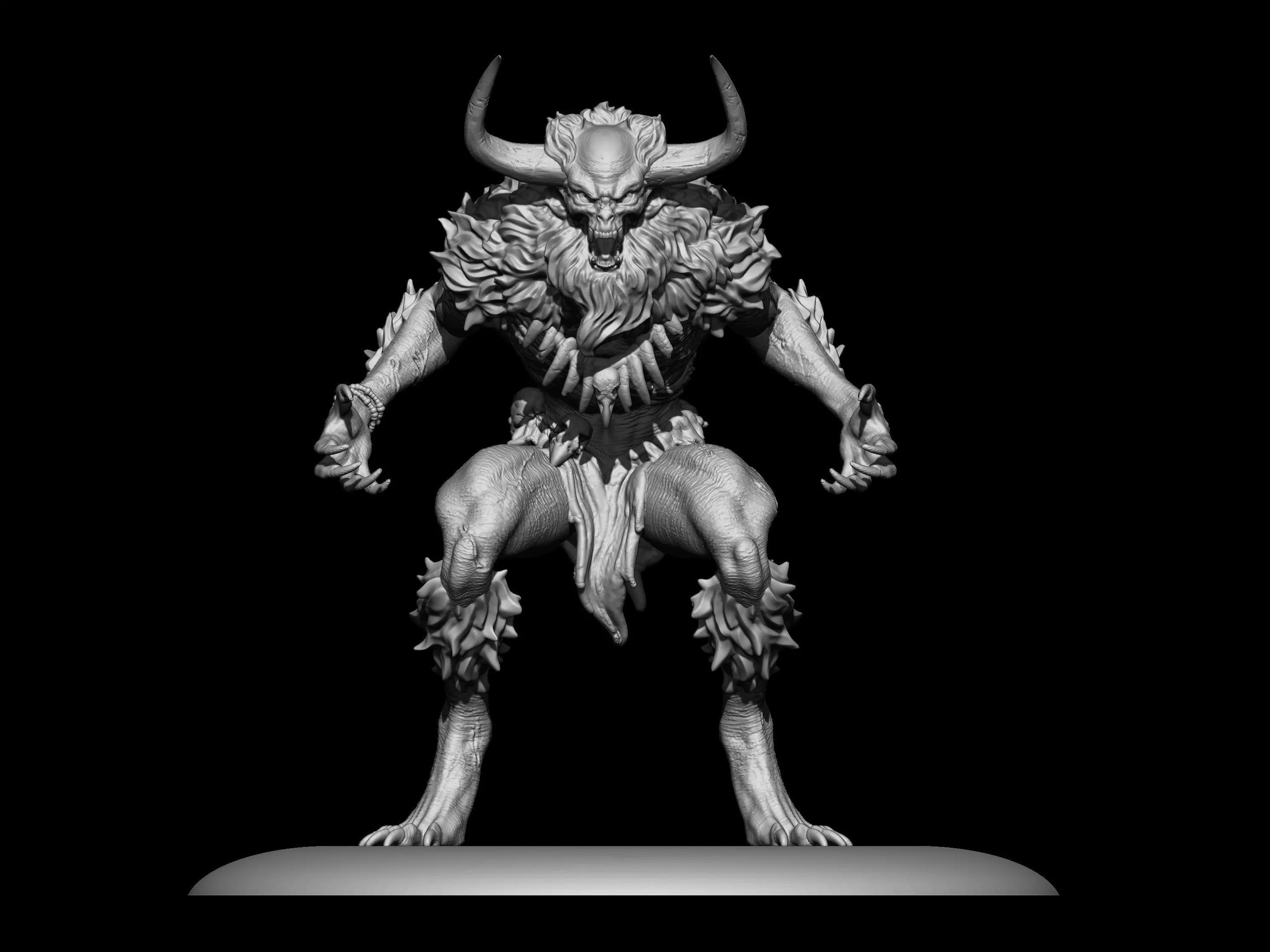 Wendigo 3D print model_1