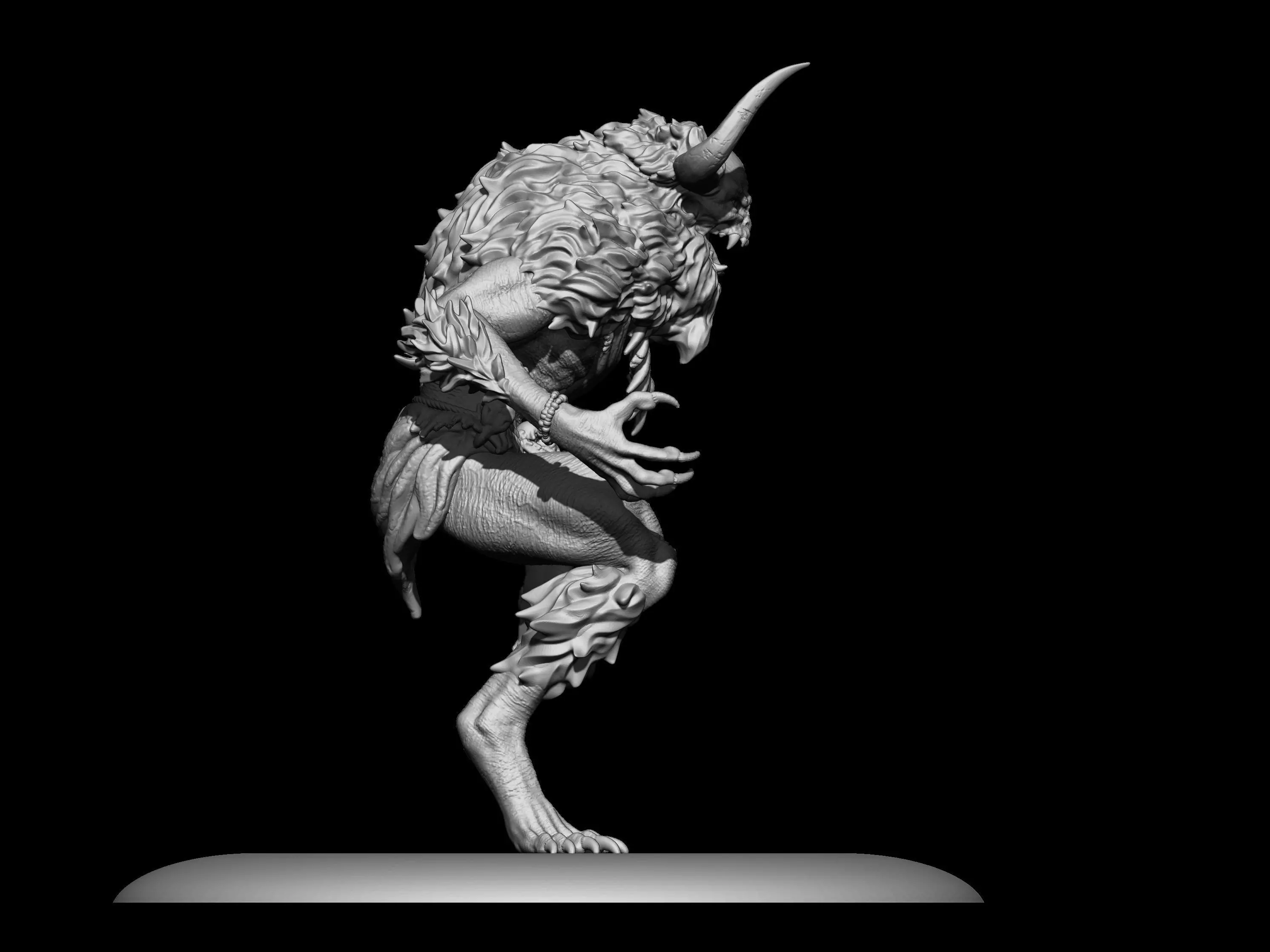 Wendigo 3D print model_2