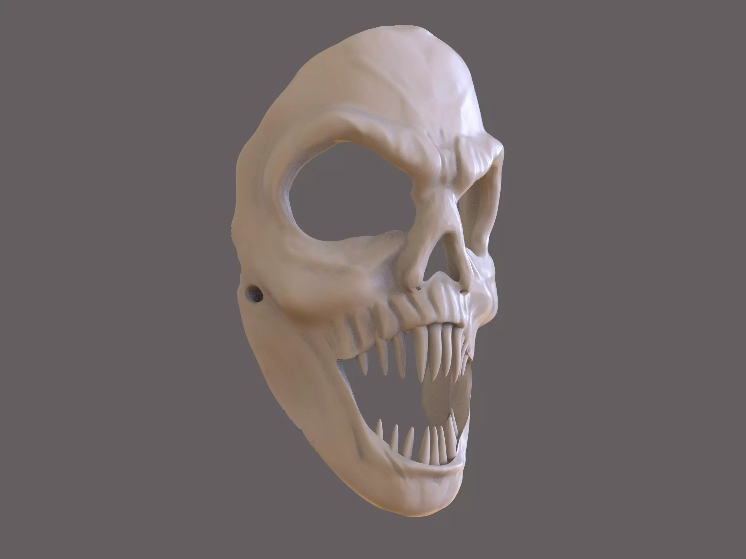 Horror Mask 3D print model_3