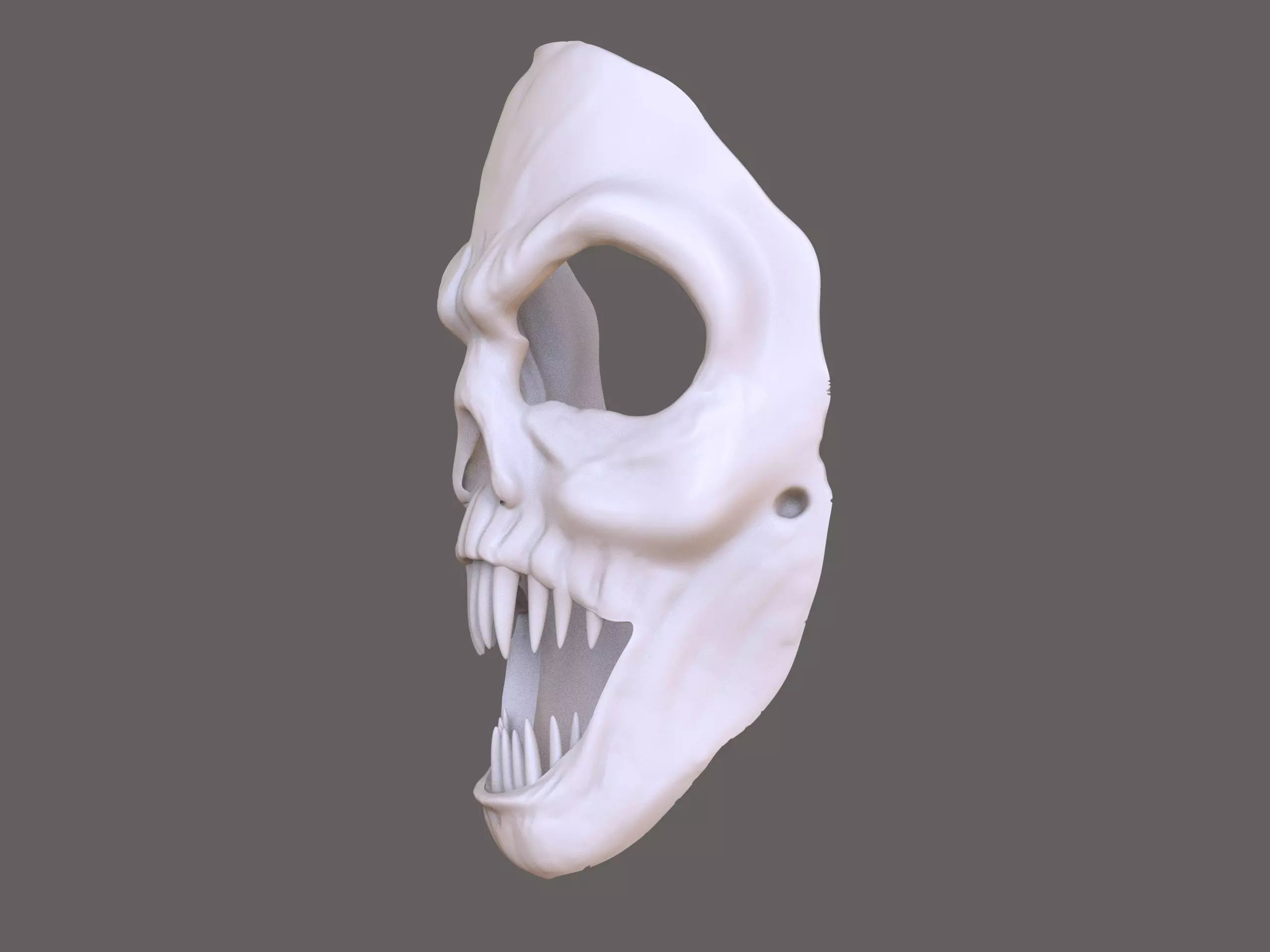 Horror Mask 3D print model_4