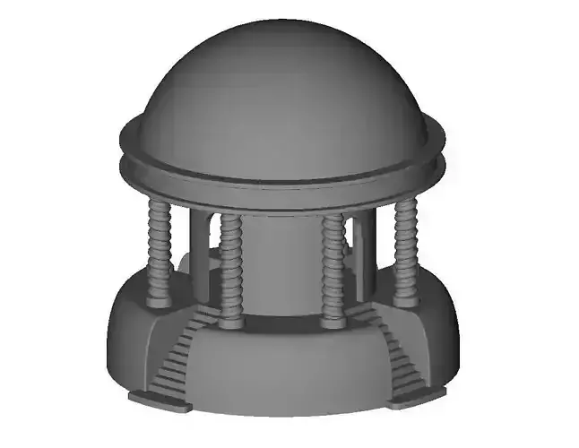 fantasy temple Free 3D model