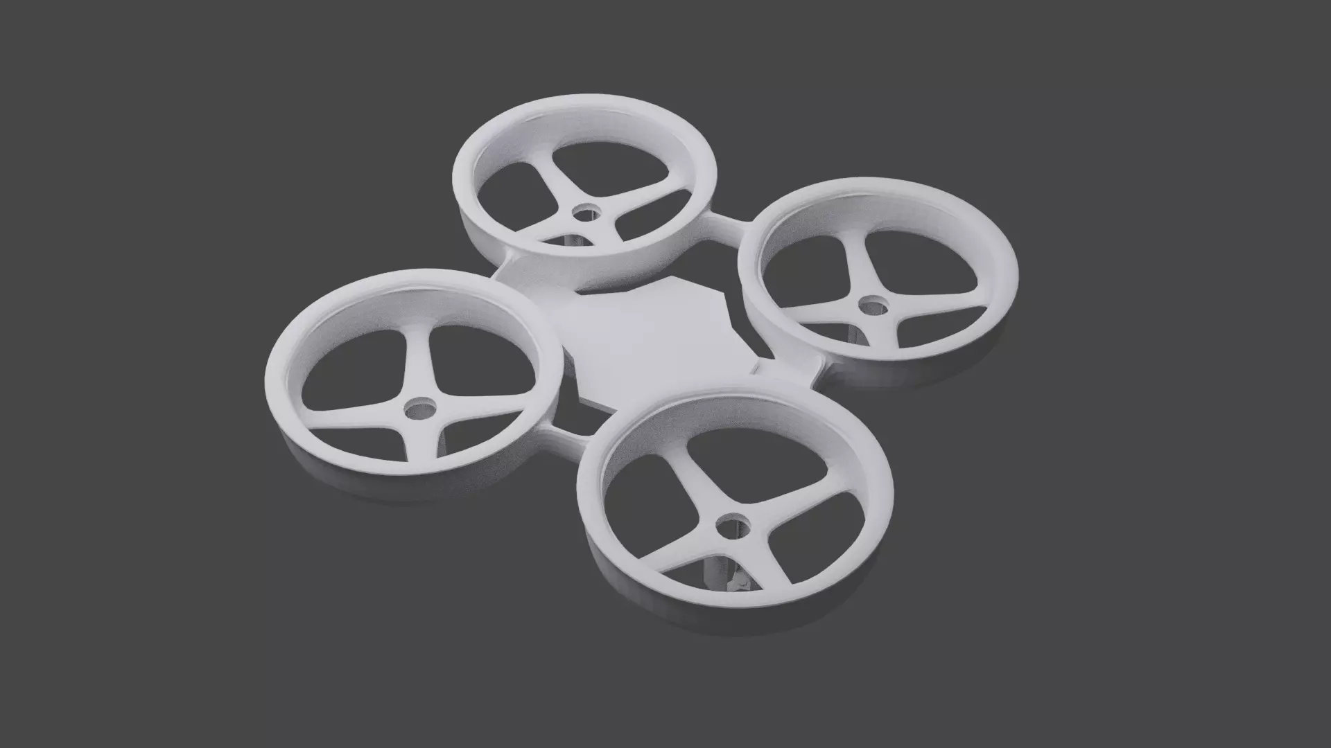 Drone TinyWhoop Frame 3D Print Ready Free 3D print model