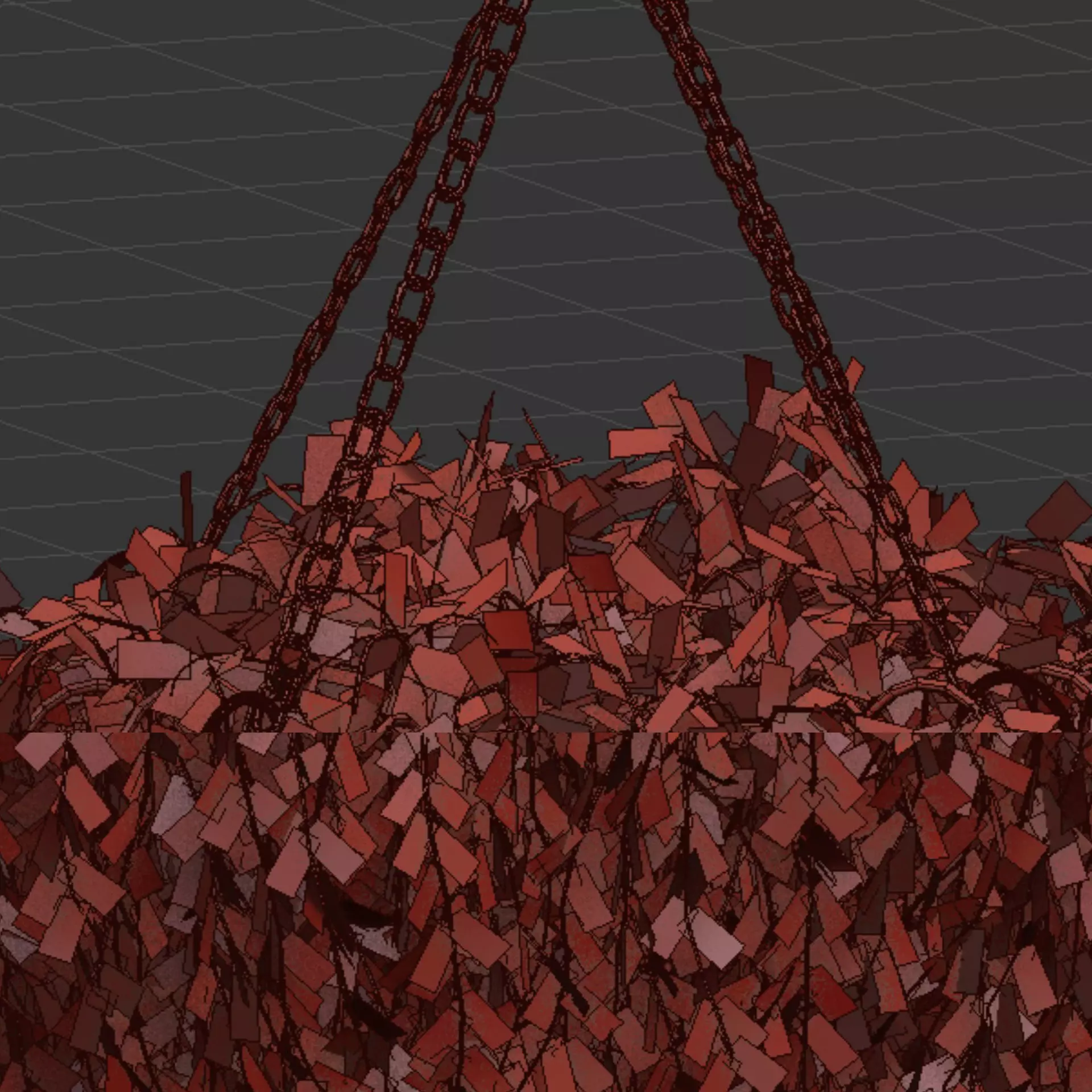 Hanging Plant 3D Model Vol 327 3D model_5