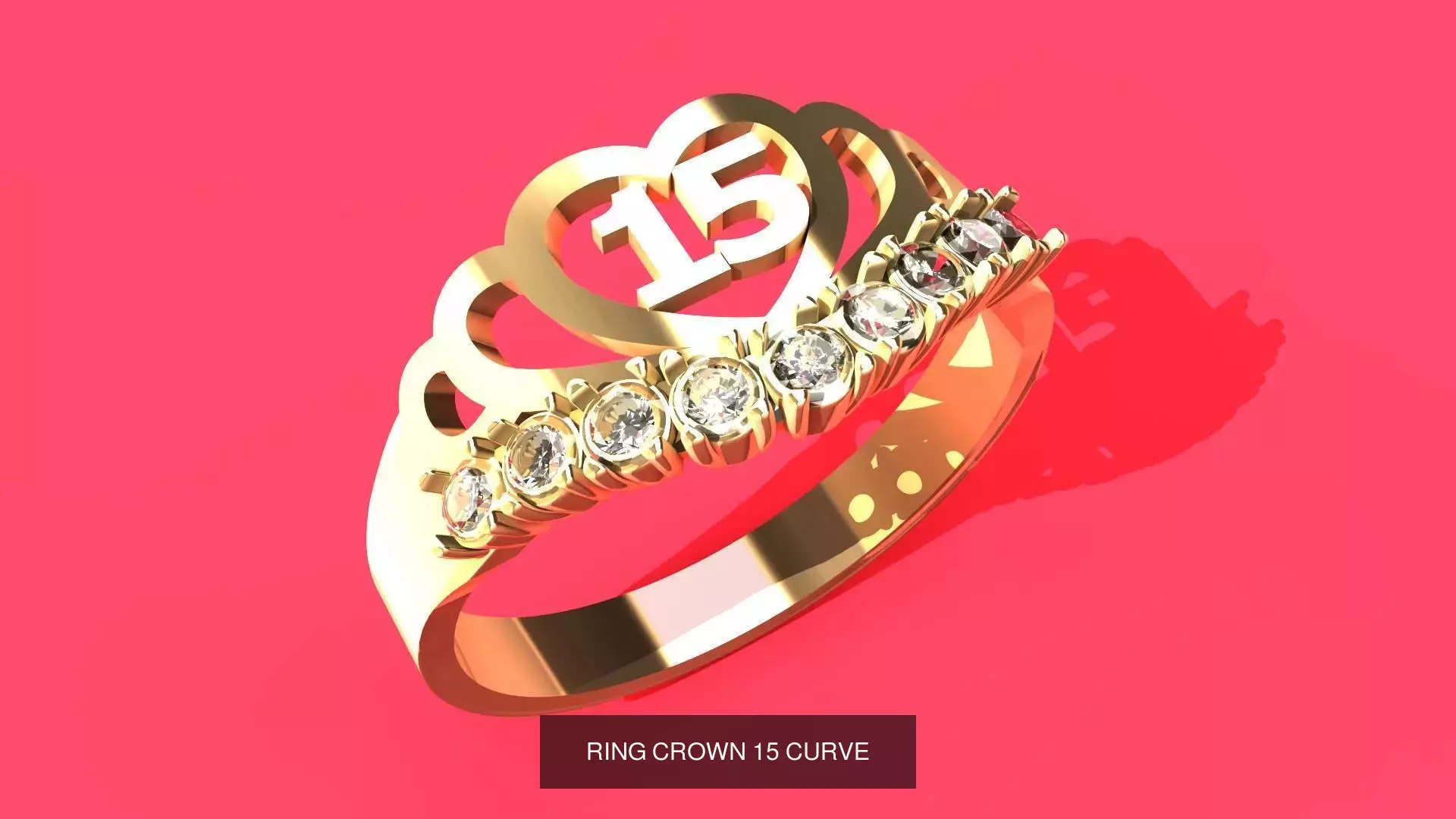 RINGS CROWN 15 3D Model Collection_4