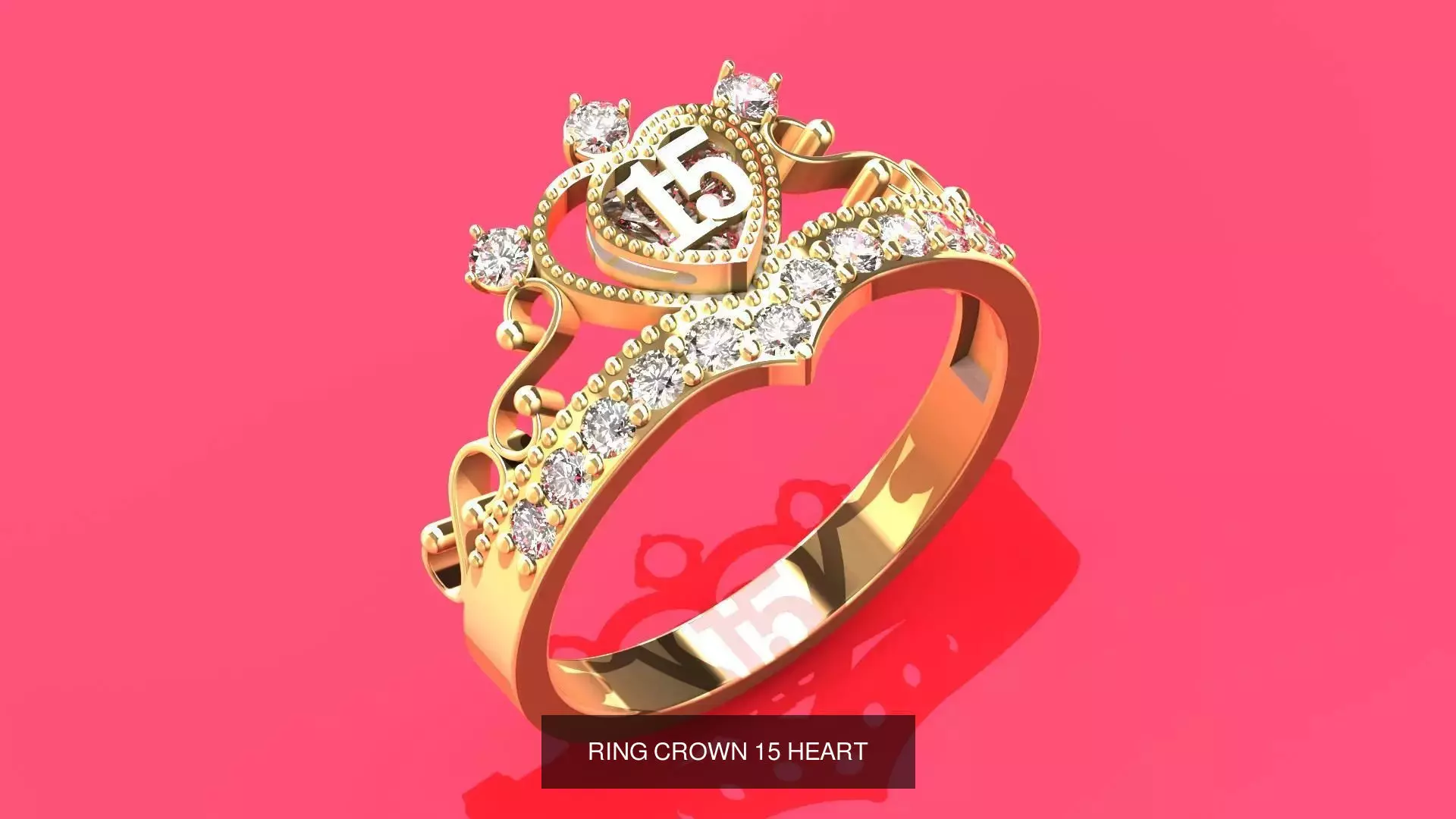 RINGS CROWN 15 3D Model Collection_1