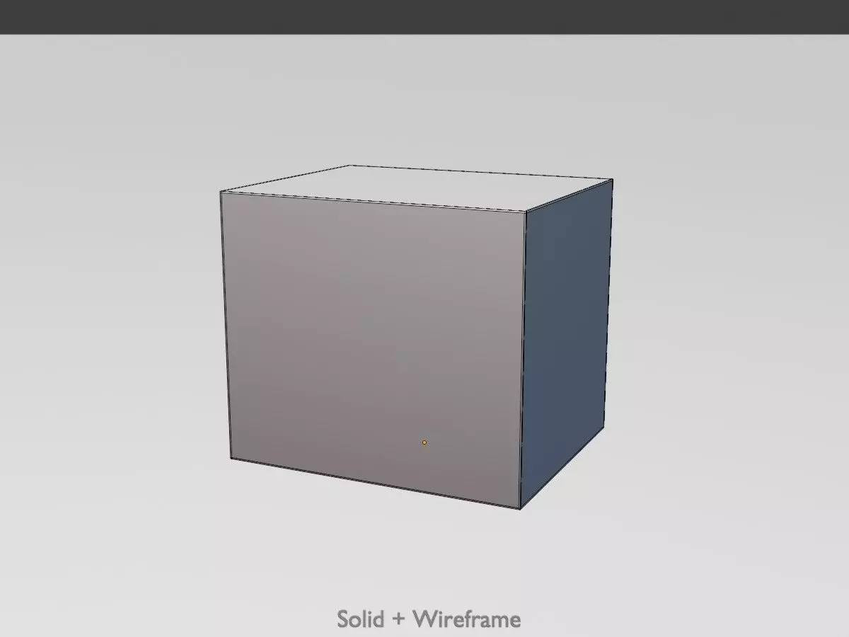 Shipping Container light gray 10ft Low-poly 3D model_11