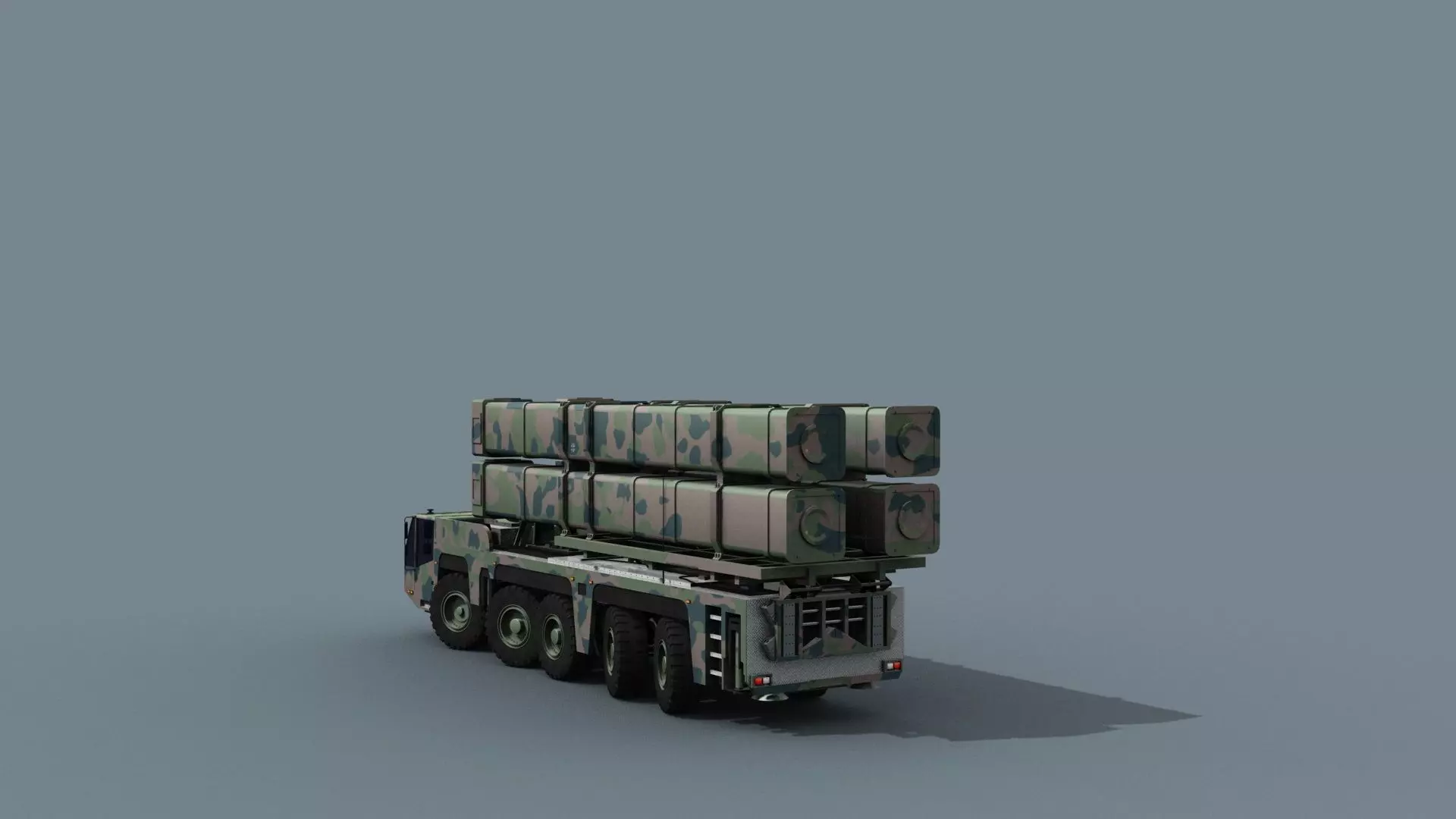 Missile Launcher 3d model - animated 3D model_8