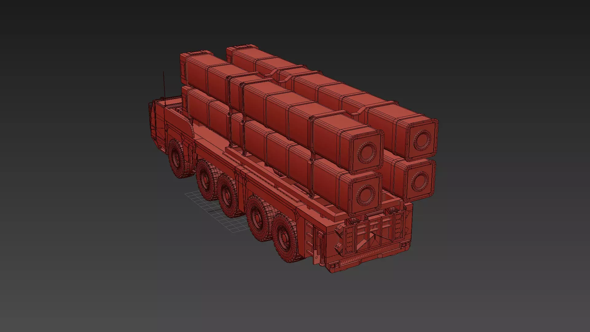 Missile Launcher 3d model - animated 3D model_15