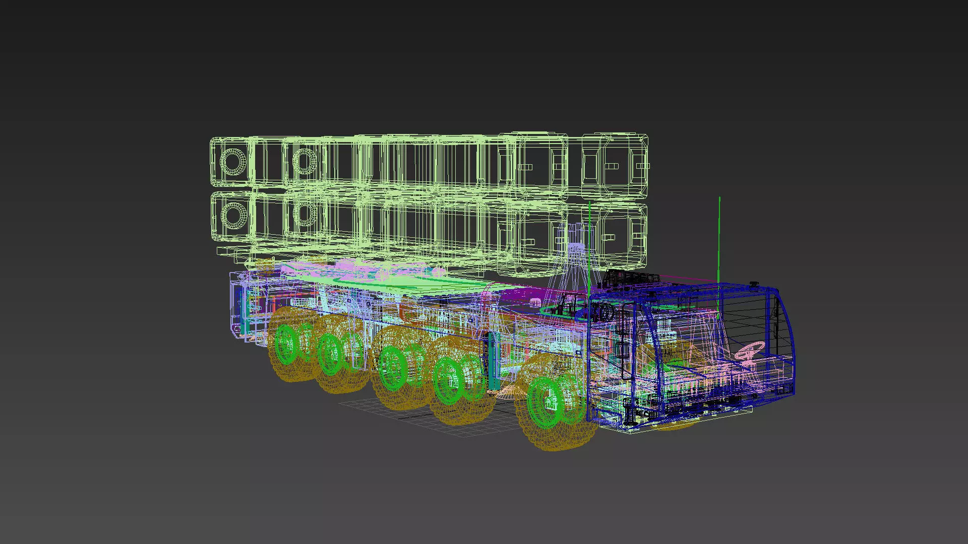 Missile Launcher 3d model - animated 3D model_17