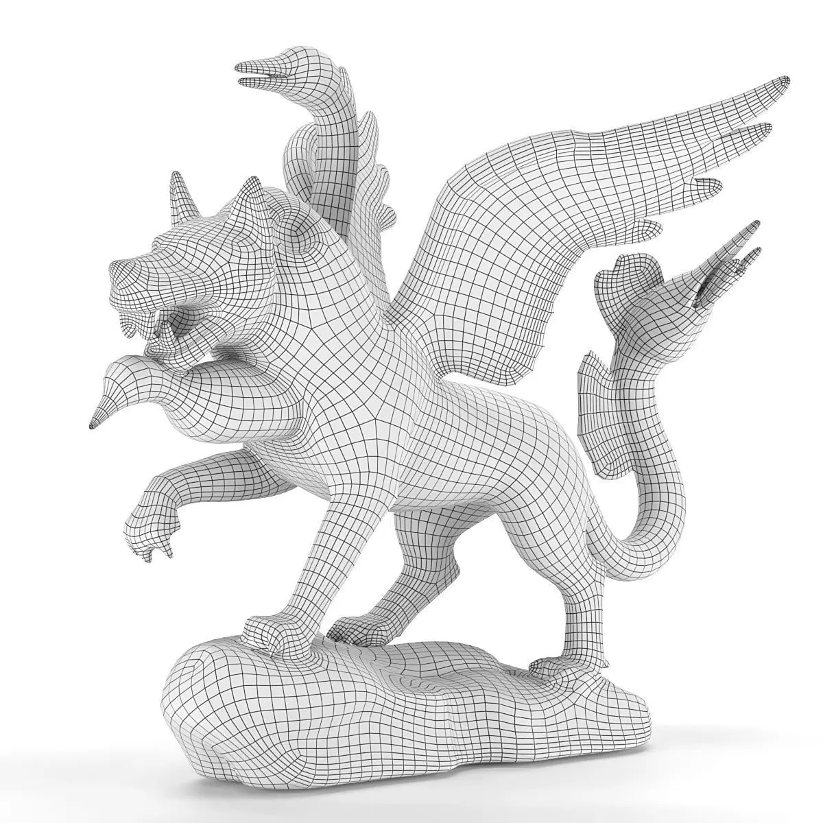 alebrije coyote 3D model_4
