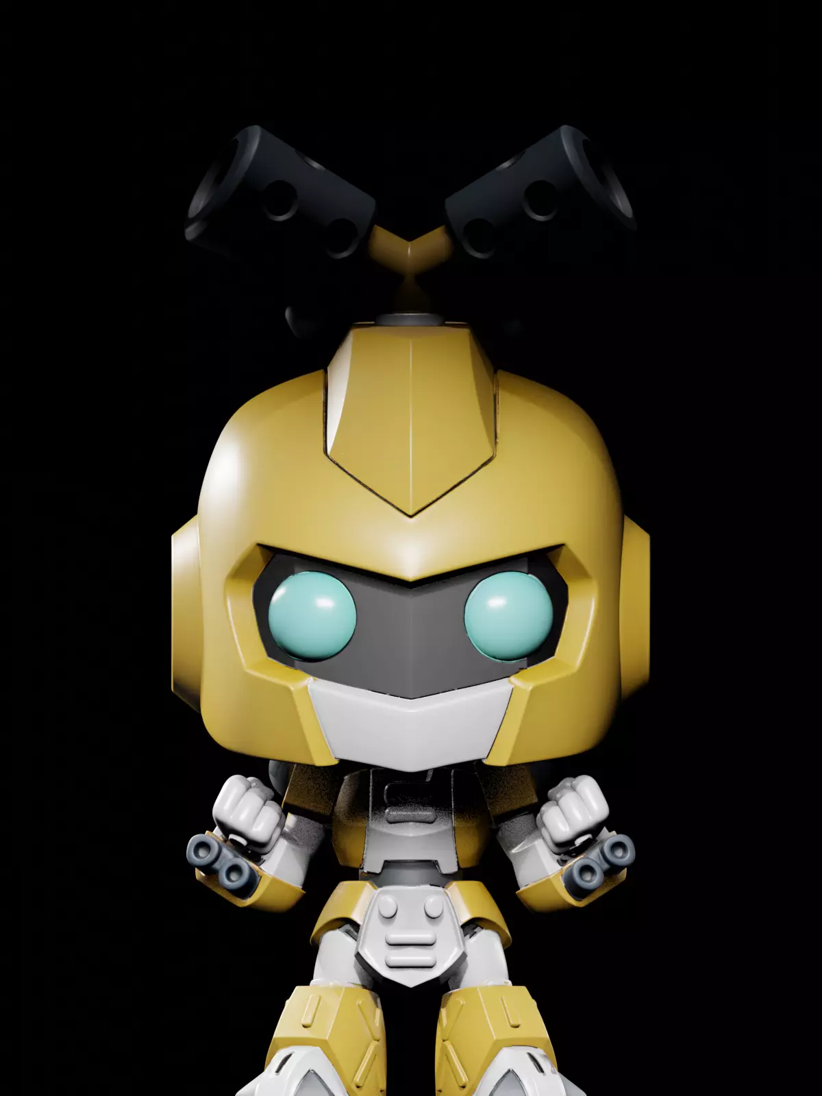 Medabot funko-pop 3D print model