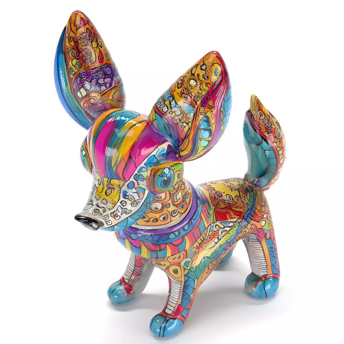 graffiti dog 3D model_3