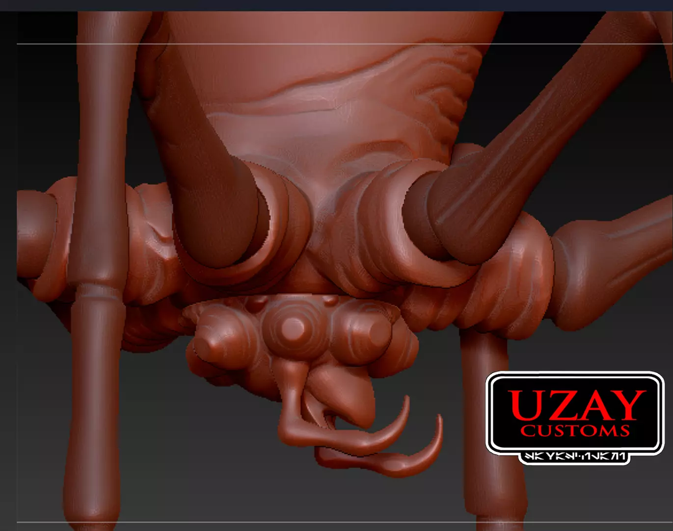 Star Wars  Mandolarian The rebels articulated    Krykna   3D print model_1