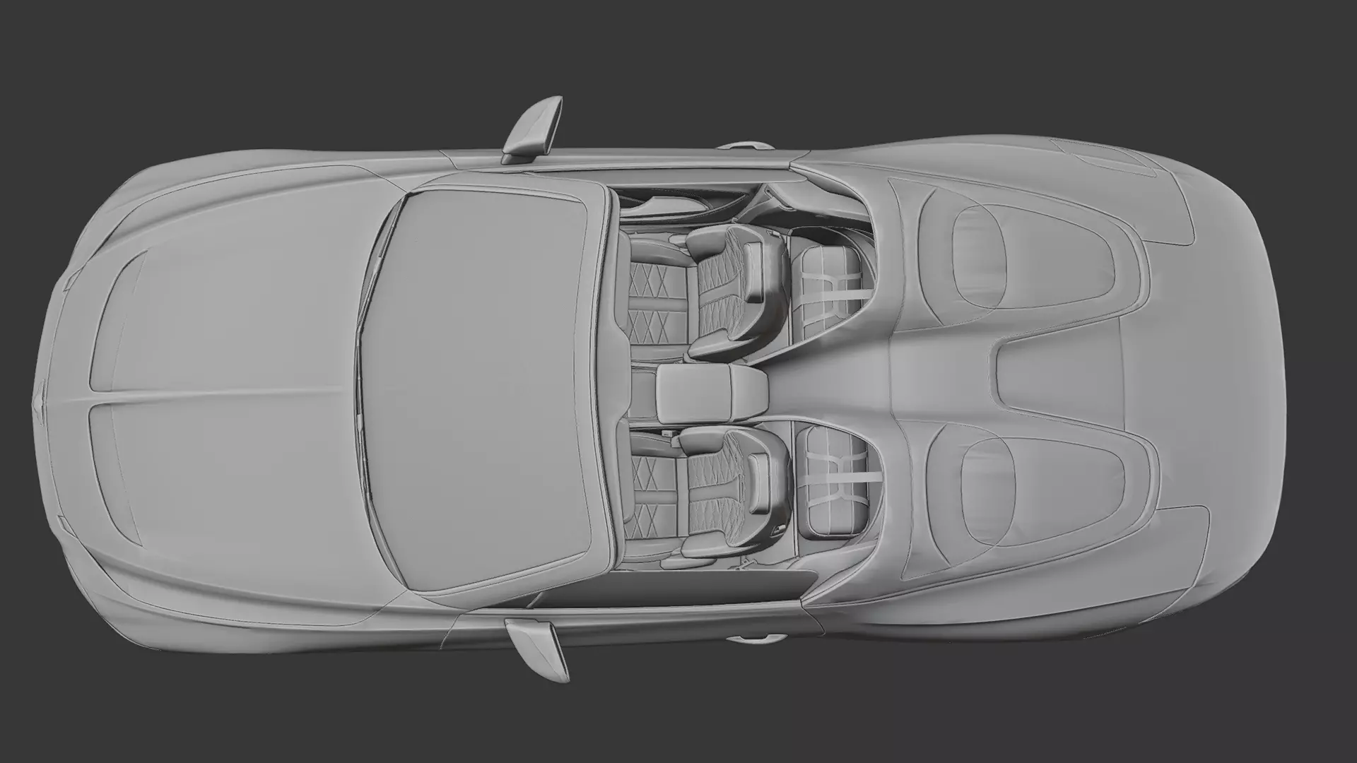 Bentley Mulliner Bacalar 3D print model_2