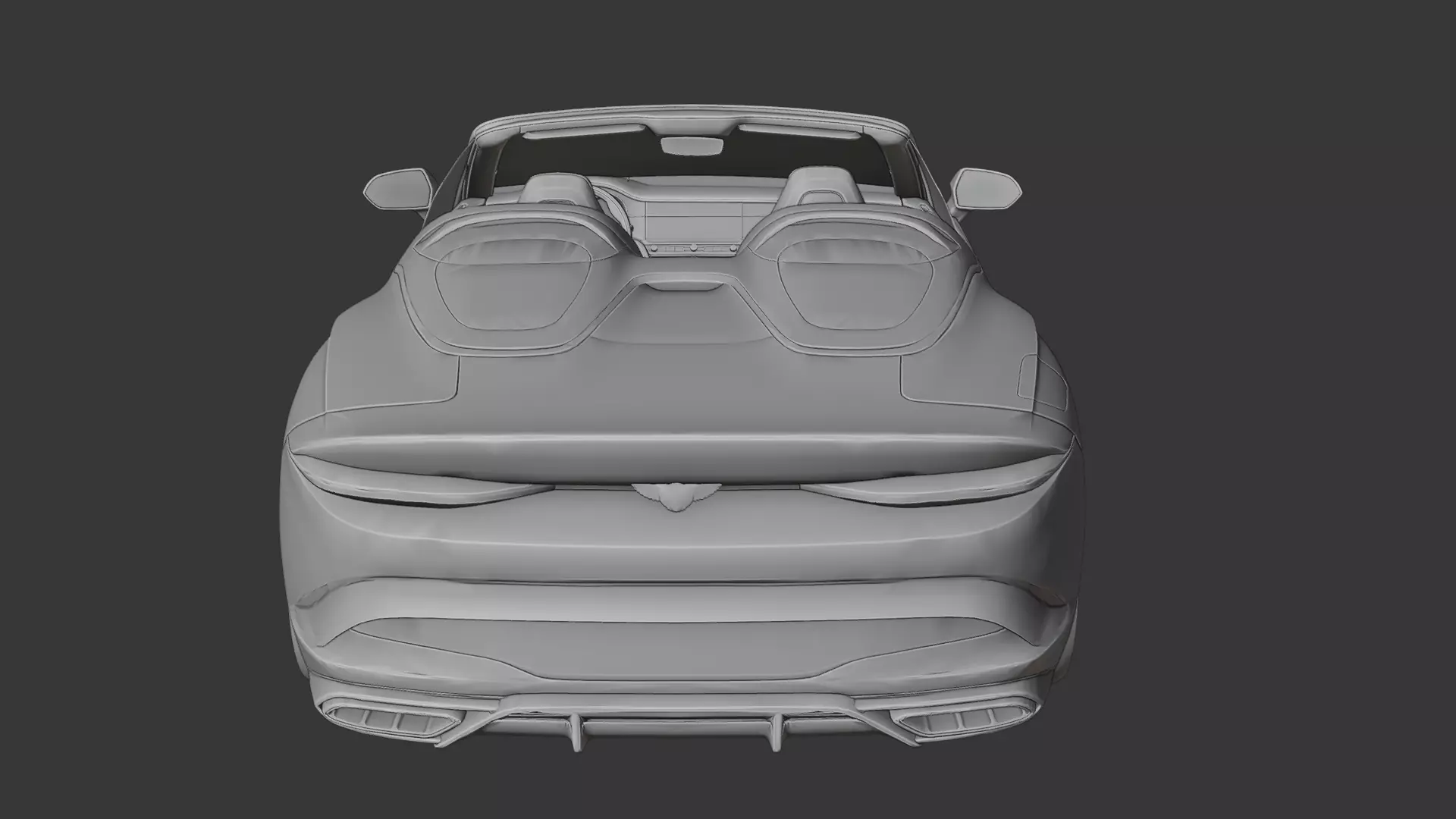Bentley Mulliner Bacalar 3D print model_7