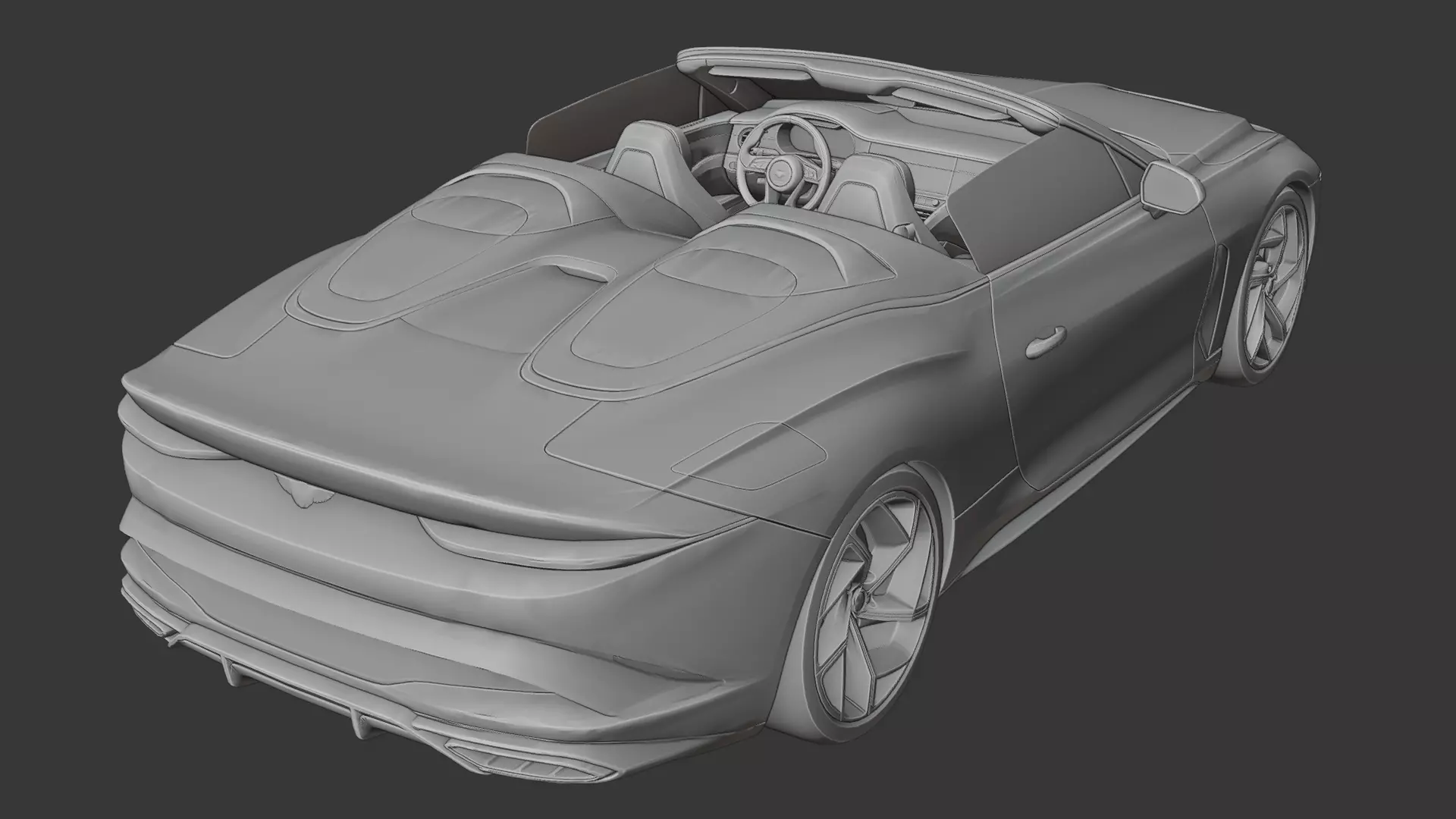 Bentley Mulliner Bacalar 3D print model_8
