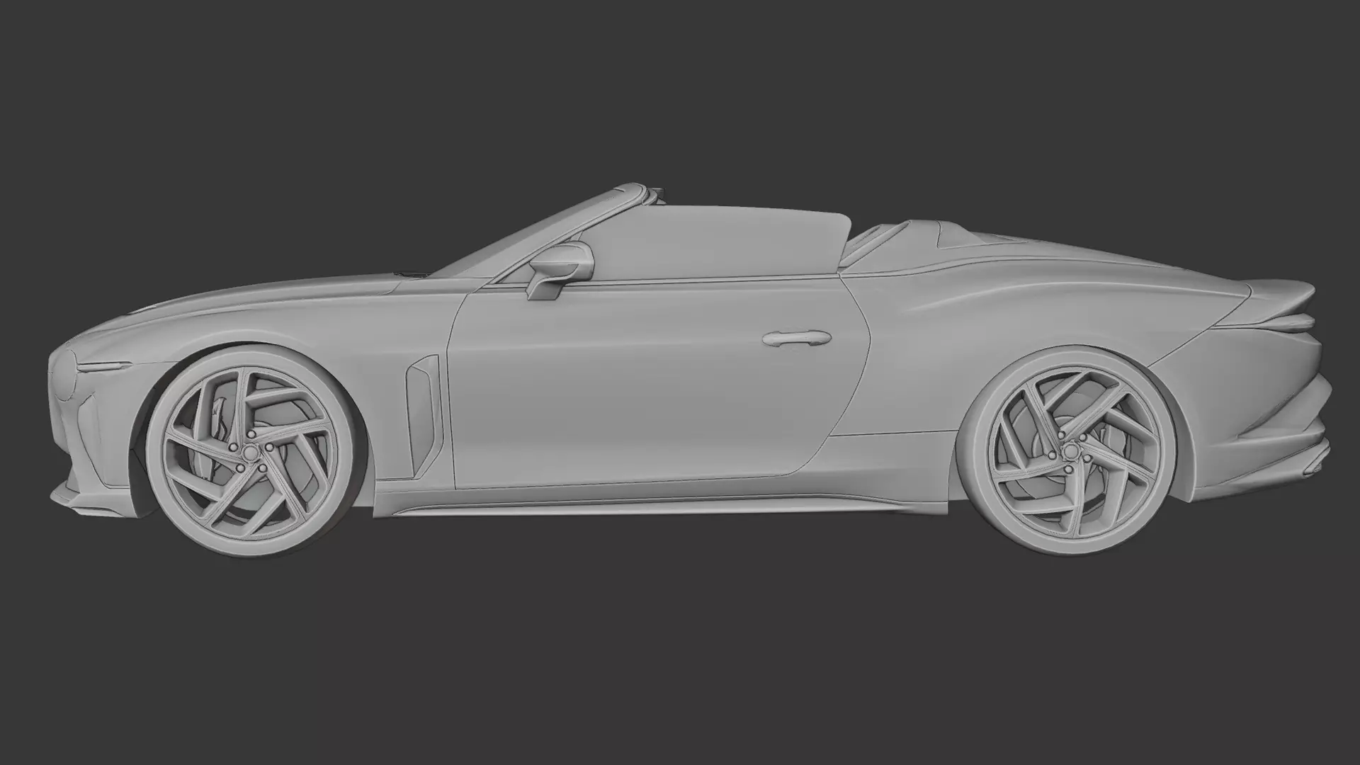 Bentley Mulliner Bacalar 3D print model_1