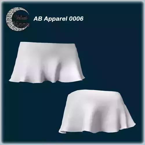 VM A0006 -  Sexy low-rise  flared mini skirt 