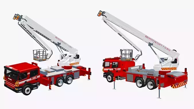 Skylift F34 RLX Mobile Truck Rescue Crane