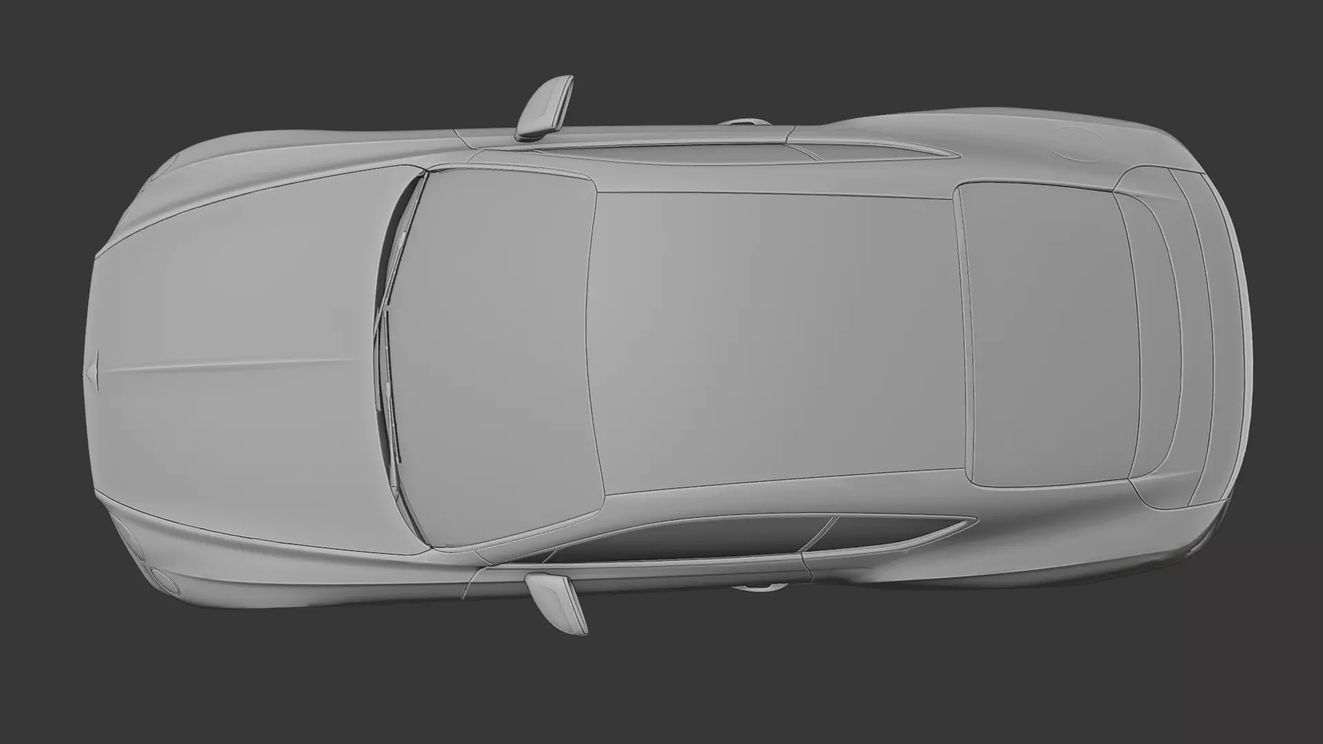Bentley Continental GT 3D print model_13