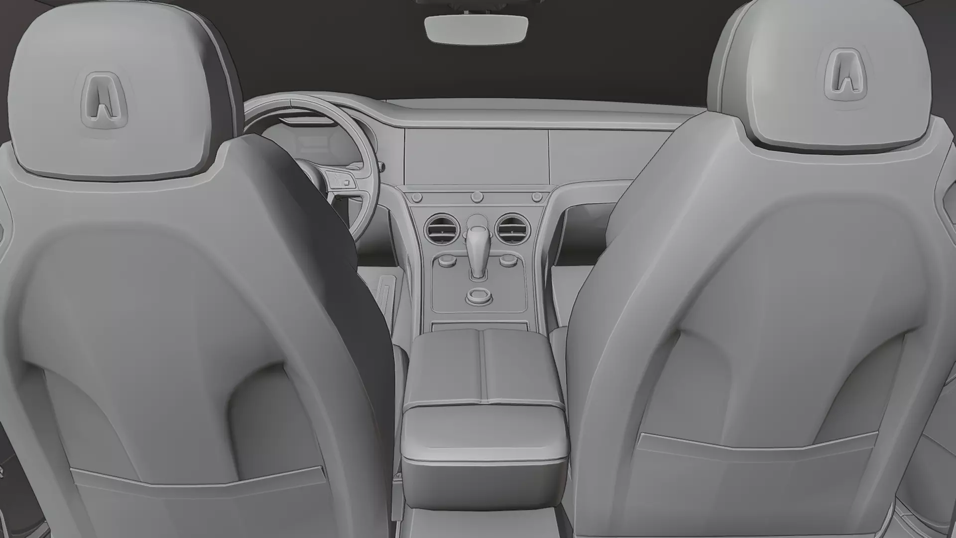 Bentley Continental GT 3D print model_4