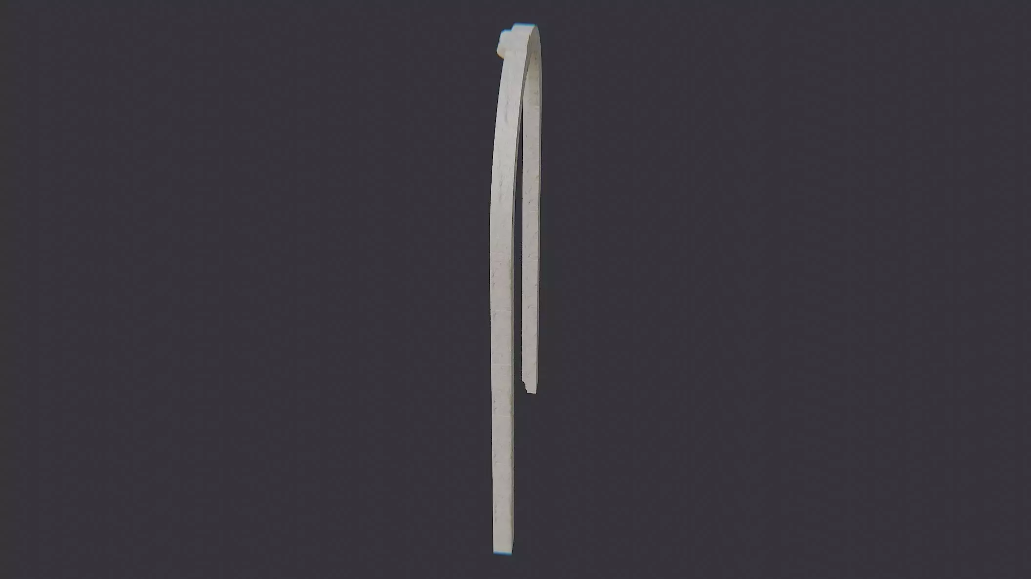 Archway City Hall Arch Deco for Architecture Scenes Low-poly 3D model_3