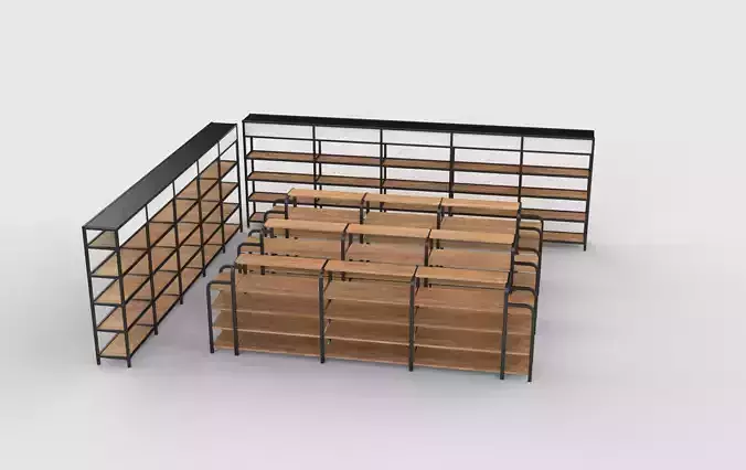 Multi Shop Shelves