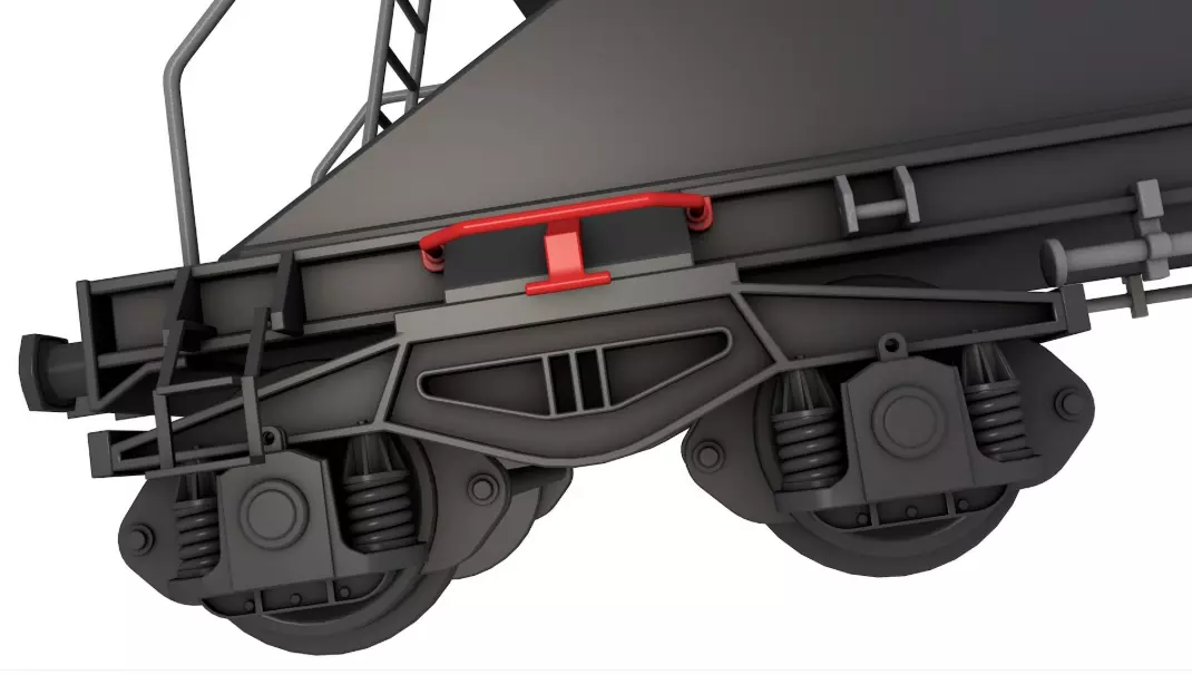 Railroad Tank Car 3D model_2