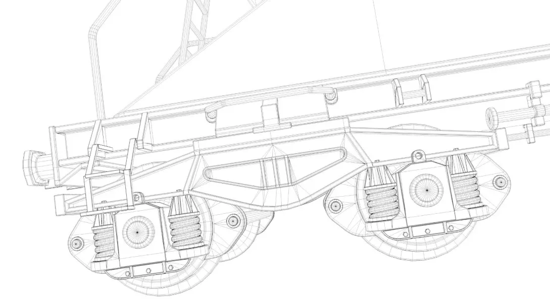 Railroad Tank Car 3D model_12