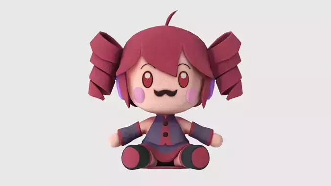 Kasane Teto Plush Version