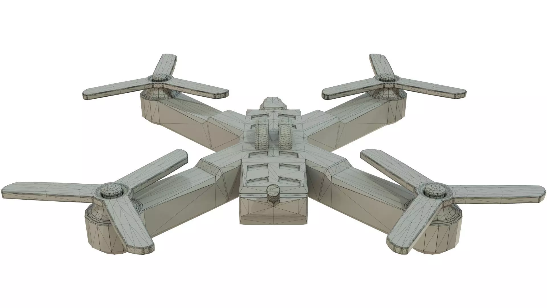 Christmas decoration 3D Printable Drone 3D print model_9