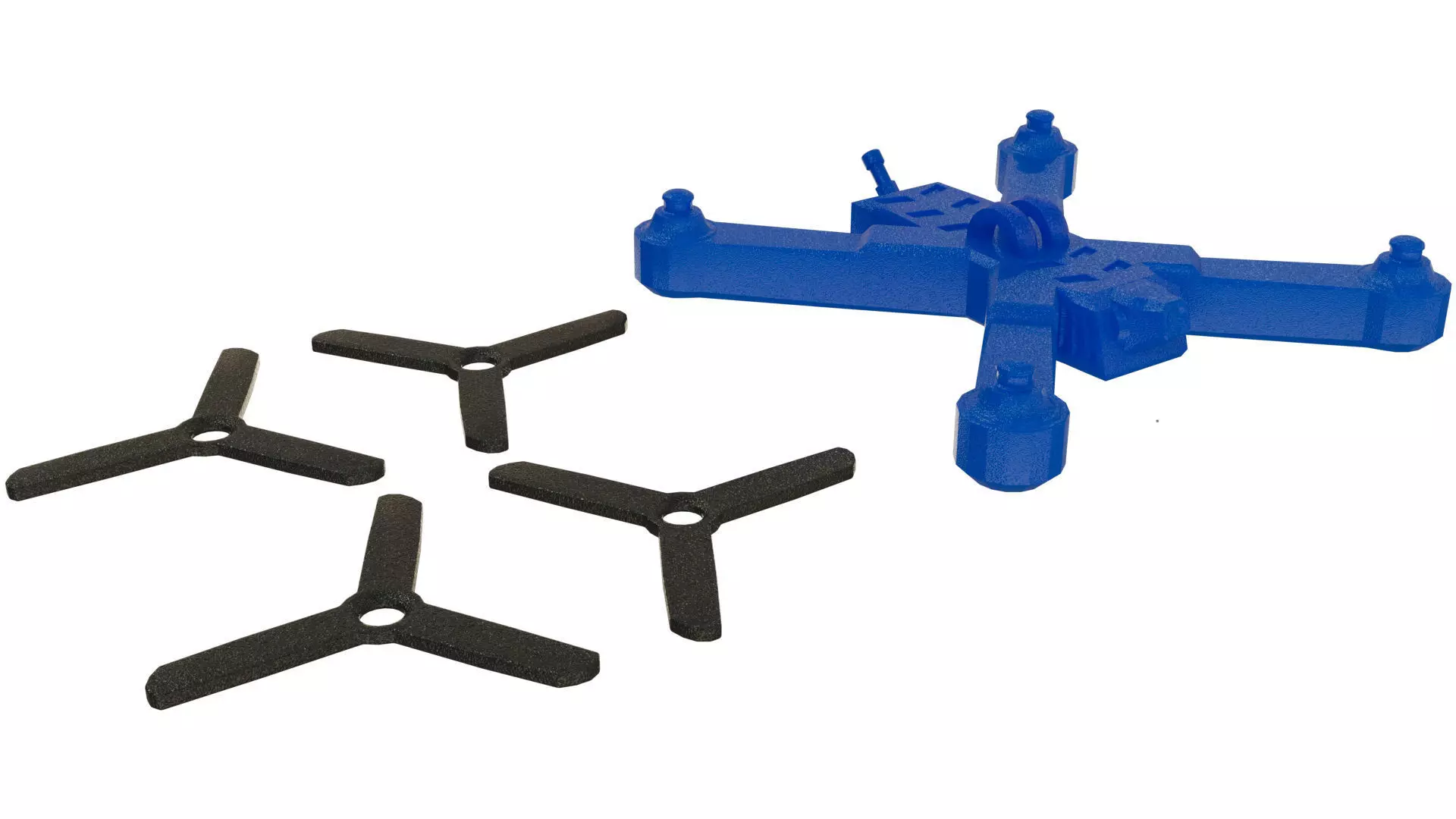 Christmas decoration 3D Printable Drone 3D print model_5