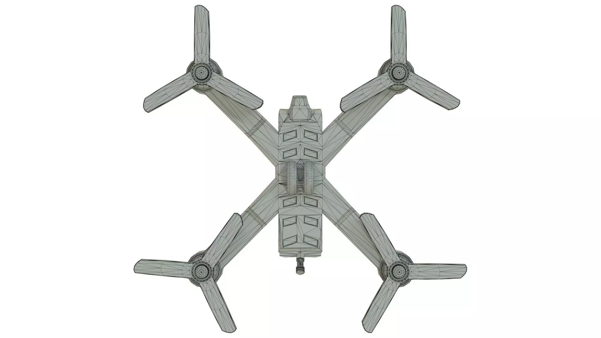 Christmas decoration 3D Printable Drone 3D print model_10