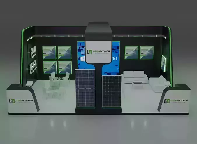 Exhibition Stall Size 20x30