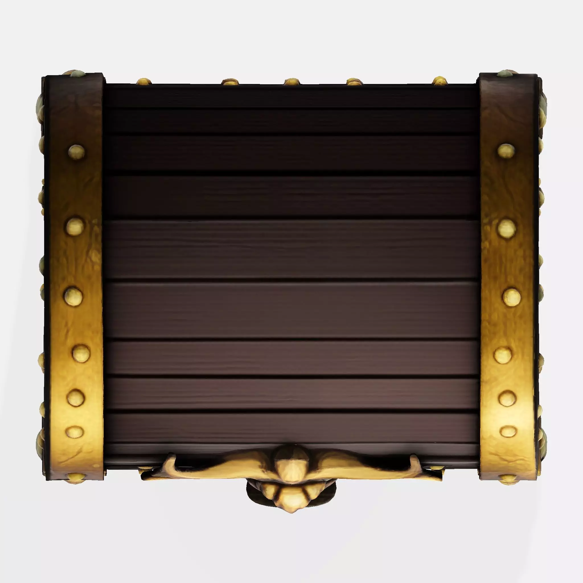 The Low-Poly Treasure Chest Asset Low-poly 3D model_17