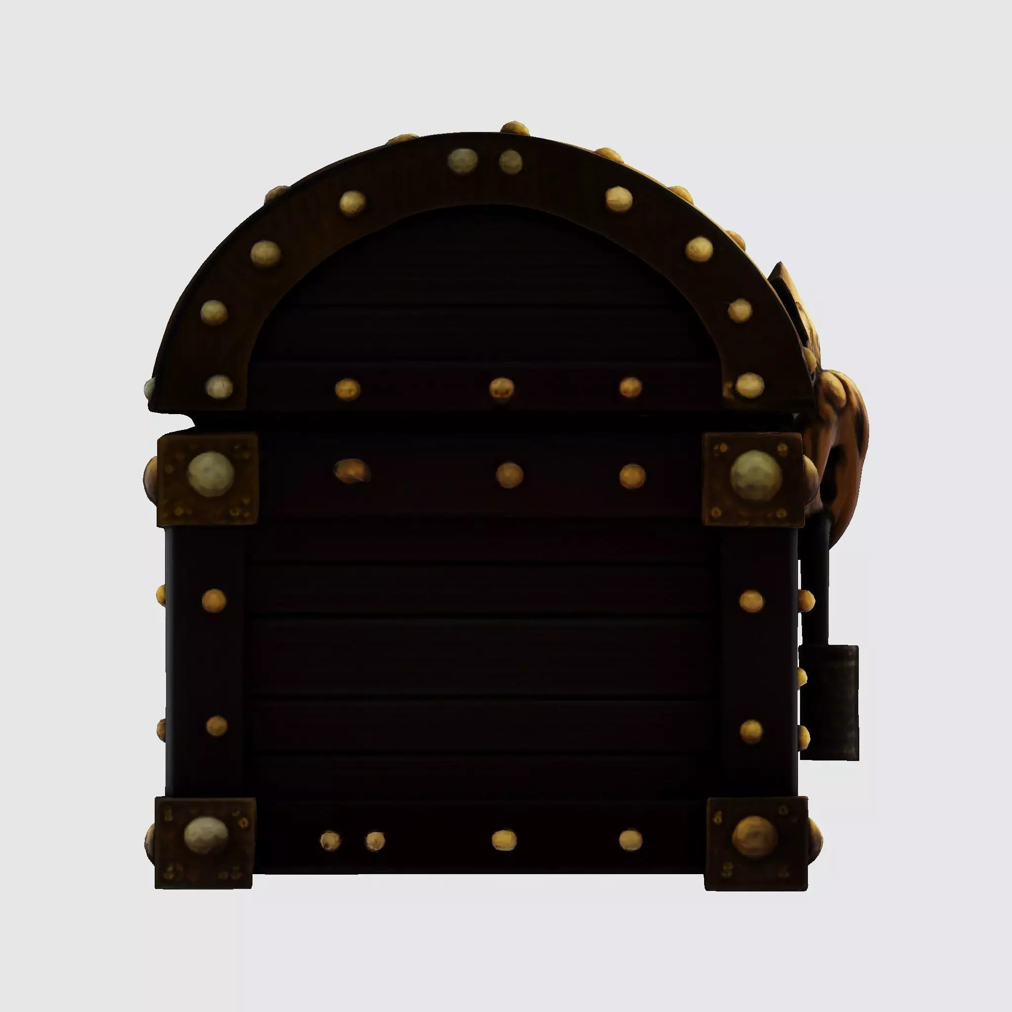 The Low-Poly Treasure Chest Asset Low-poly 3D model_16
