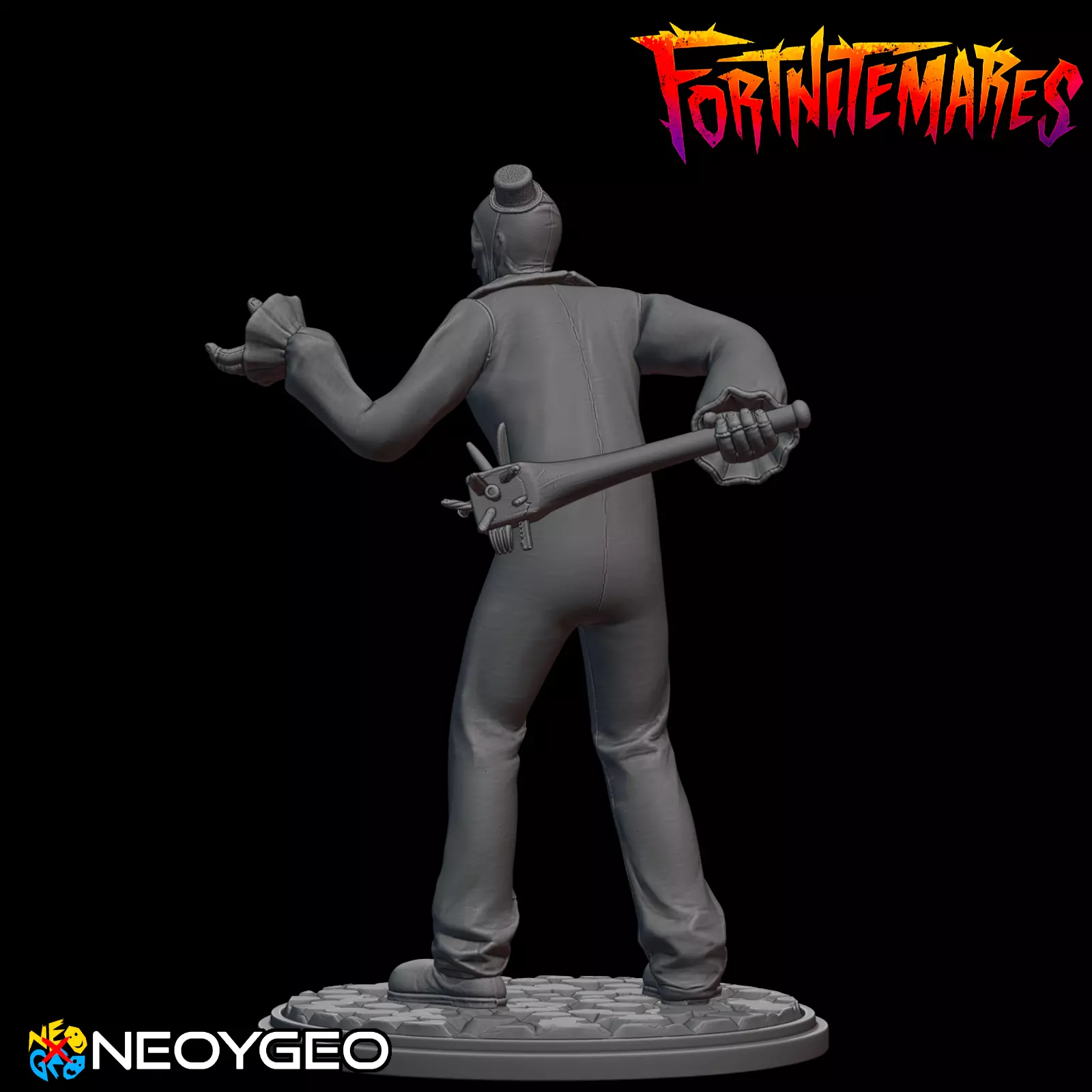 ART THE CLOWN - HALLOWEEN - FORTNITEMARES 3D print model_4