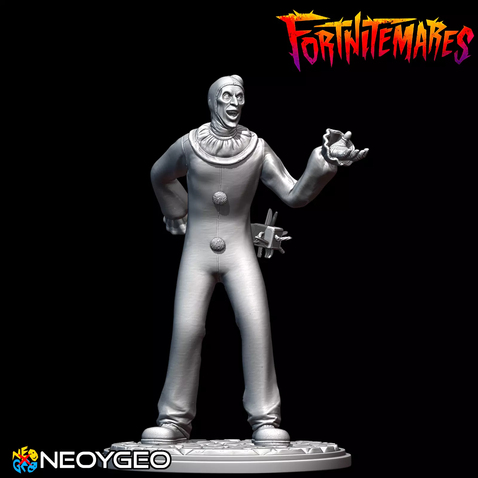 ART THE CLOWN - HALLOWEEN - FORTNITEMARES 3D print model_2