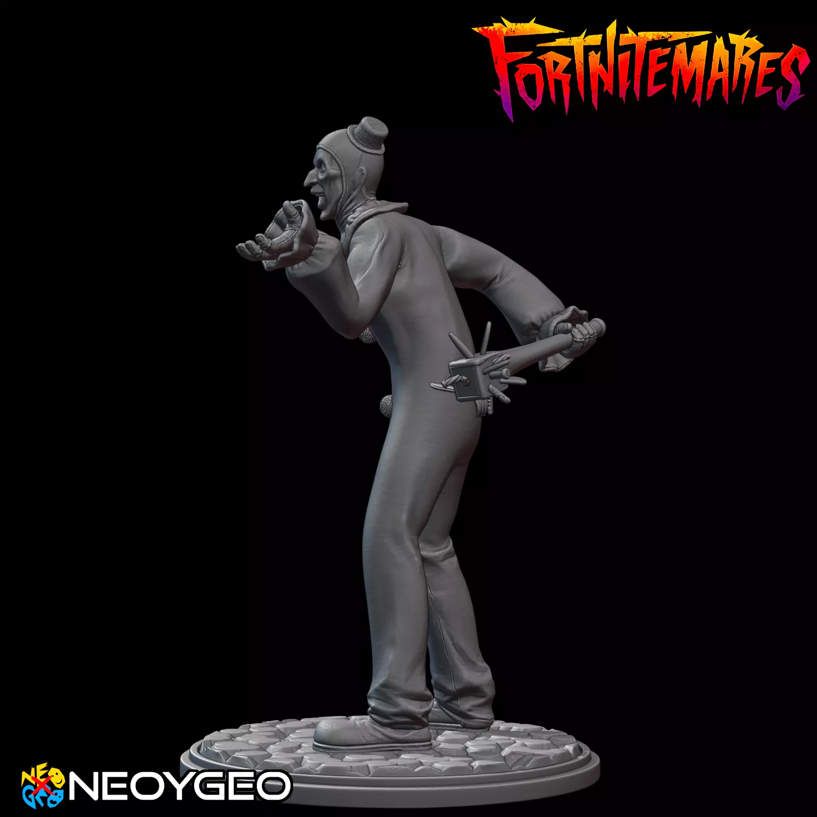 ART THE CLOWN - HALLOWEEN - FORTNITEMARES 3D print model_3