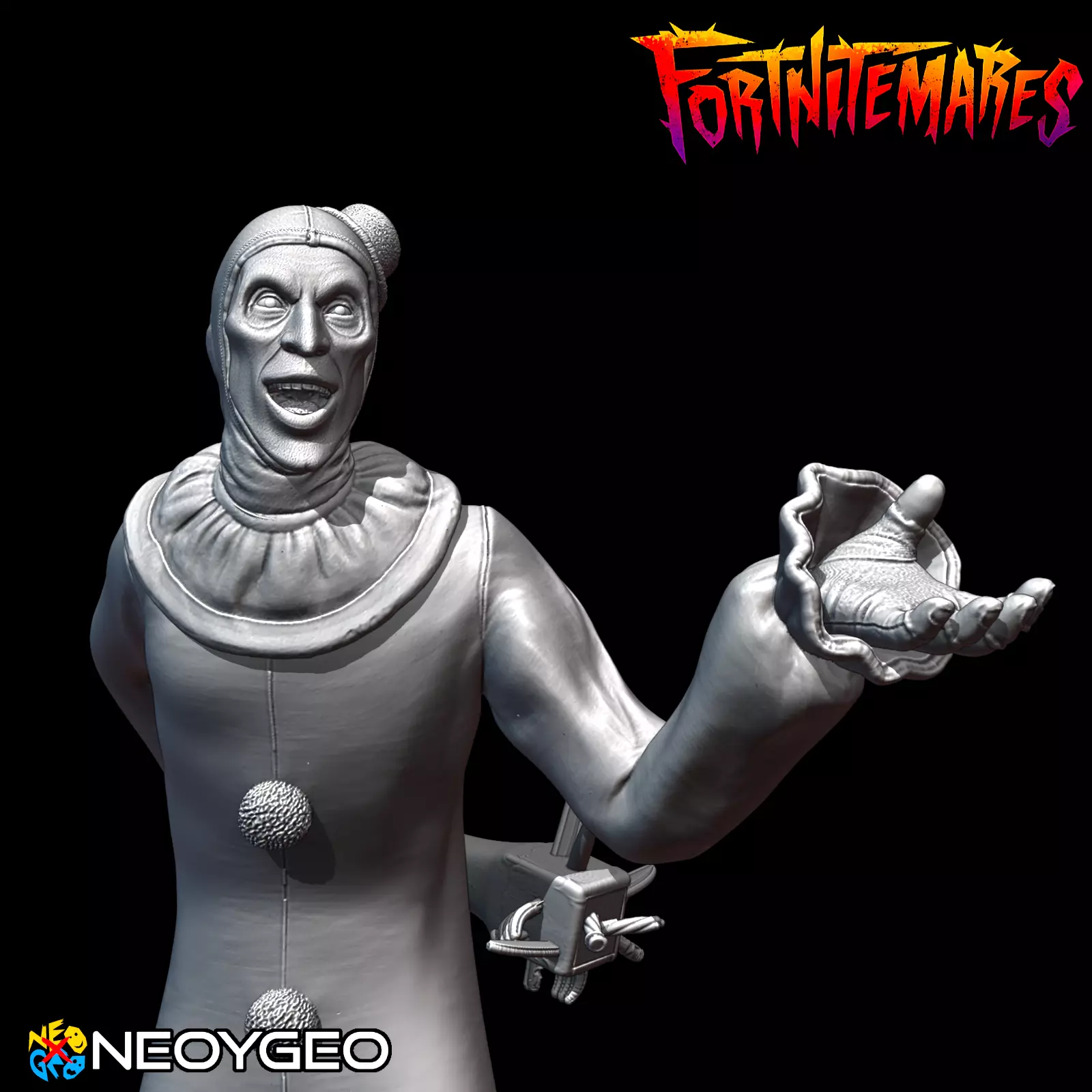 ART THE CLOWN - HALLOWEEN - FORTNITEMARES 3D print model_0