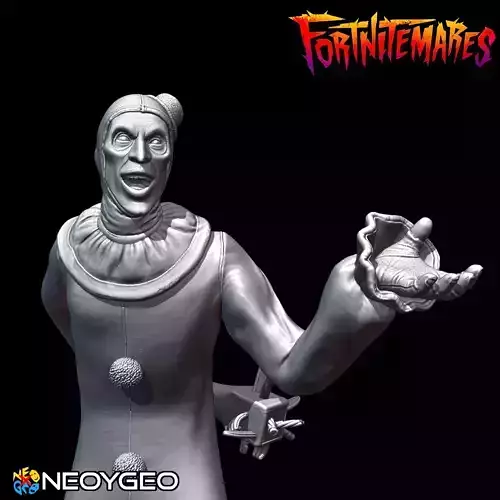 ART THE CLOWN - HALLOWEEN - FORTNITEMARES 3D print model ART THE CLOWN - HALLOWEEN - FORTNITEMARES 3D print model