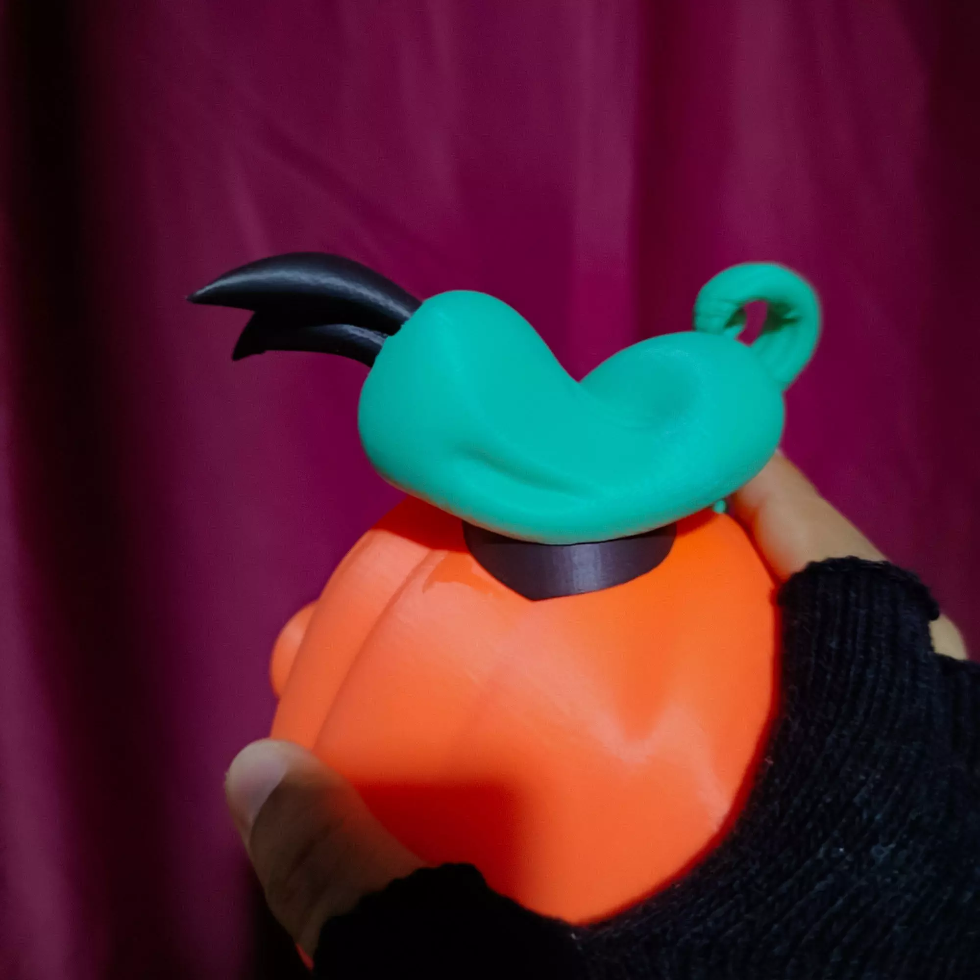 Donald Duck Carved Pumpkin Decor and Hollow 3MF MultiPart Model Free 3D print model_2