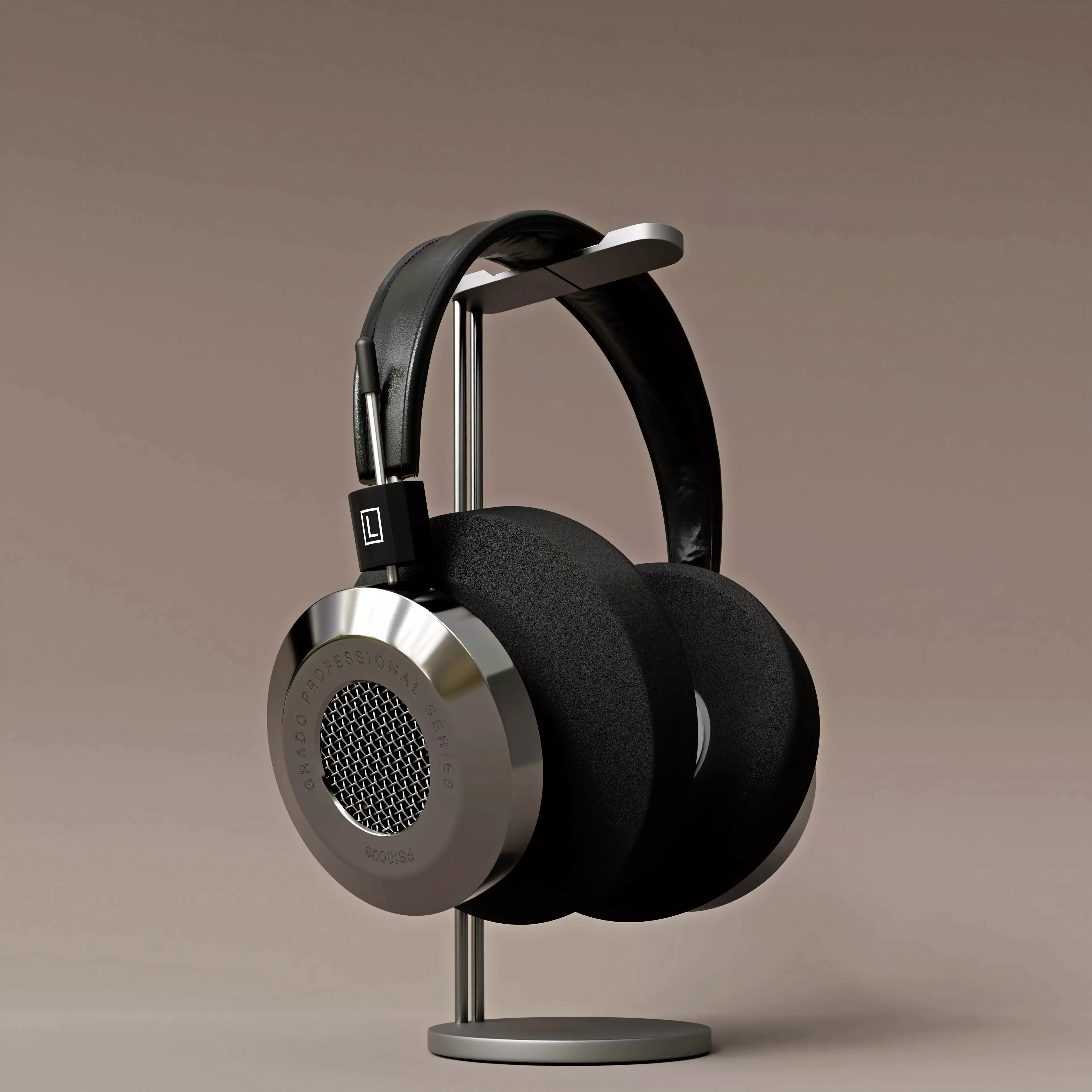 3D Headphones Render Low-poly 3D model_0