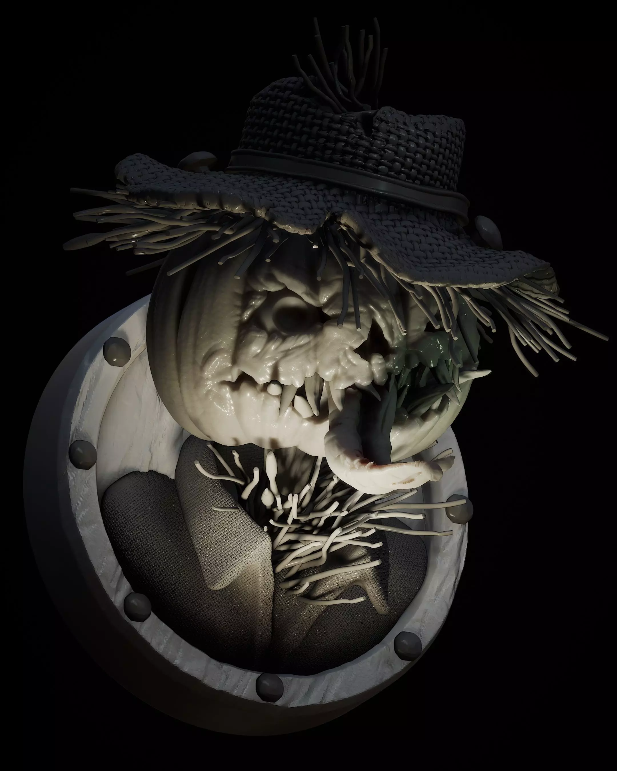 Lord Pumpkin Free 3D print model