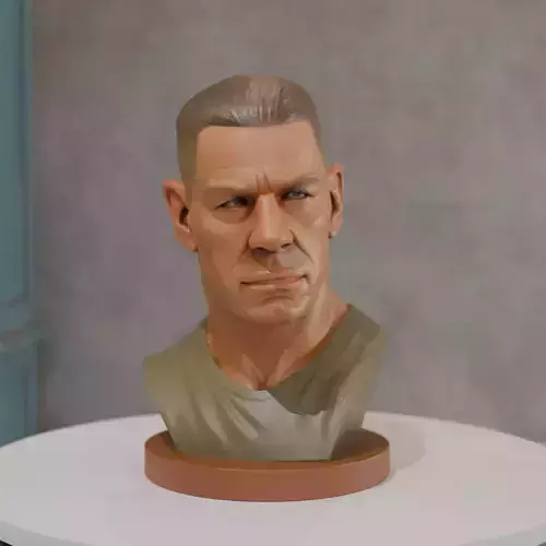 bust of John Cena