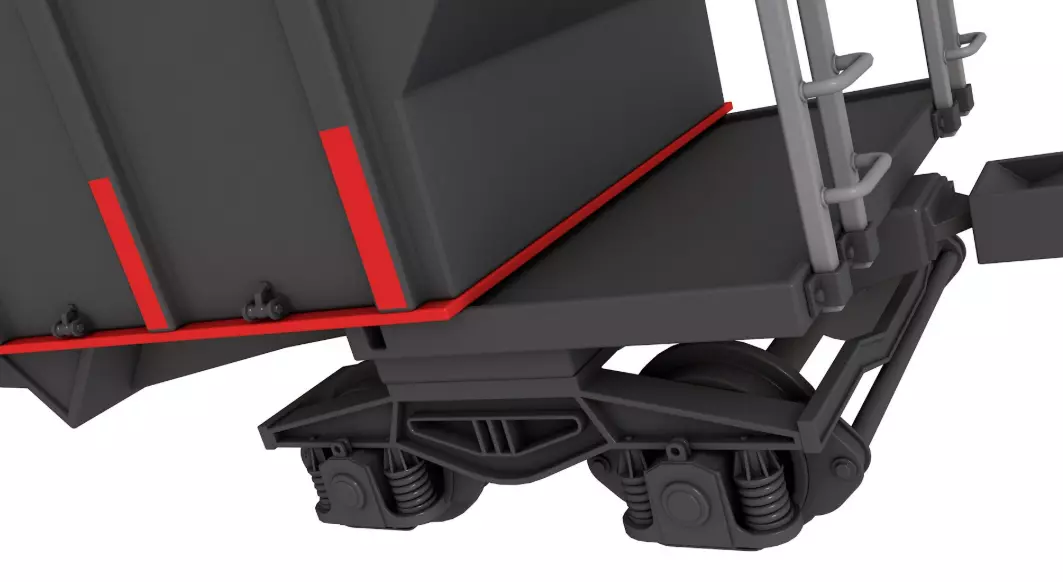 Railroad Box Car 3D model_8