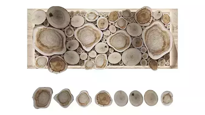 Juniper panel for a bath